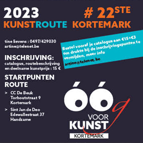 Zus van Zand doet mee met de kuntroute OO Kunst Belgie